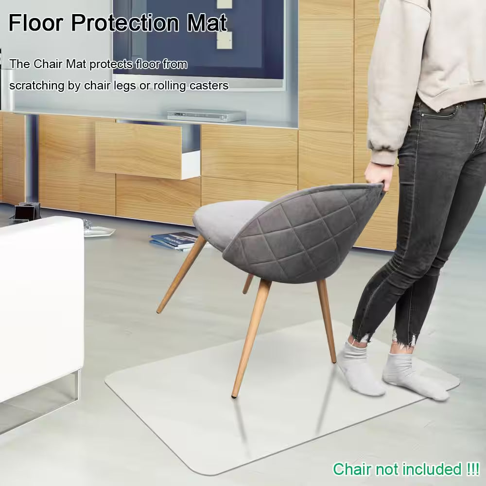 Office Chair Mat for Hard Floor, Rolling Chairs Desk Mat