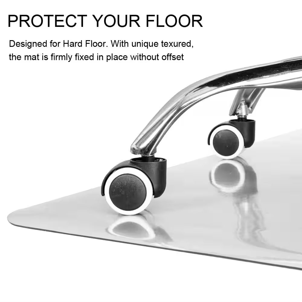Office Chair Mat for Hard Floor, Rolling Chairs Desk Mat
